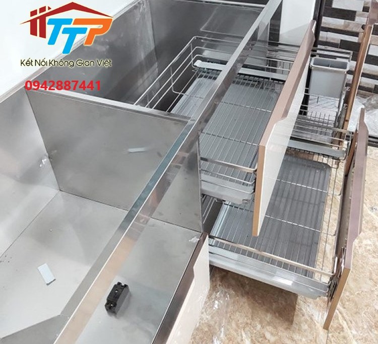 Phụ kiện bếp thông minh giúp căn bếp gọn gàng ngăn nắp