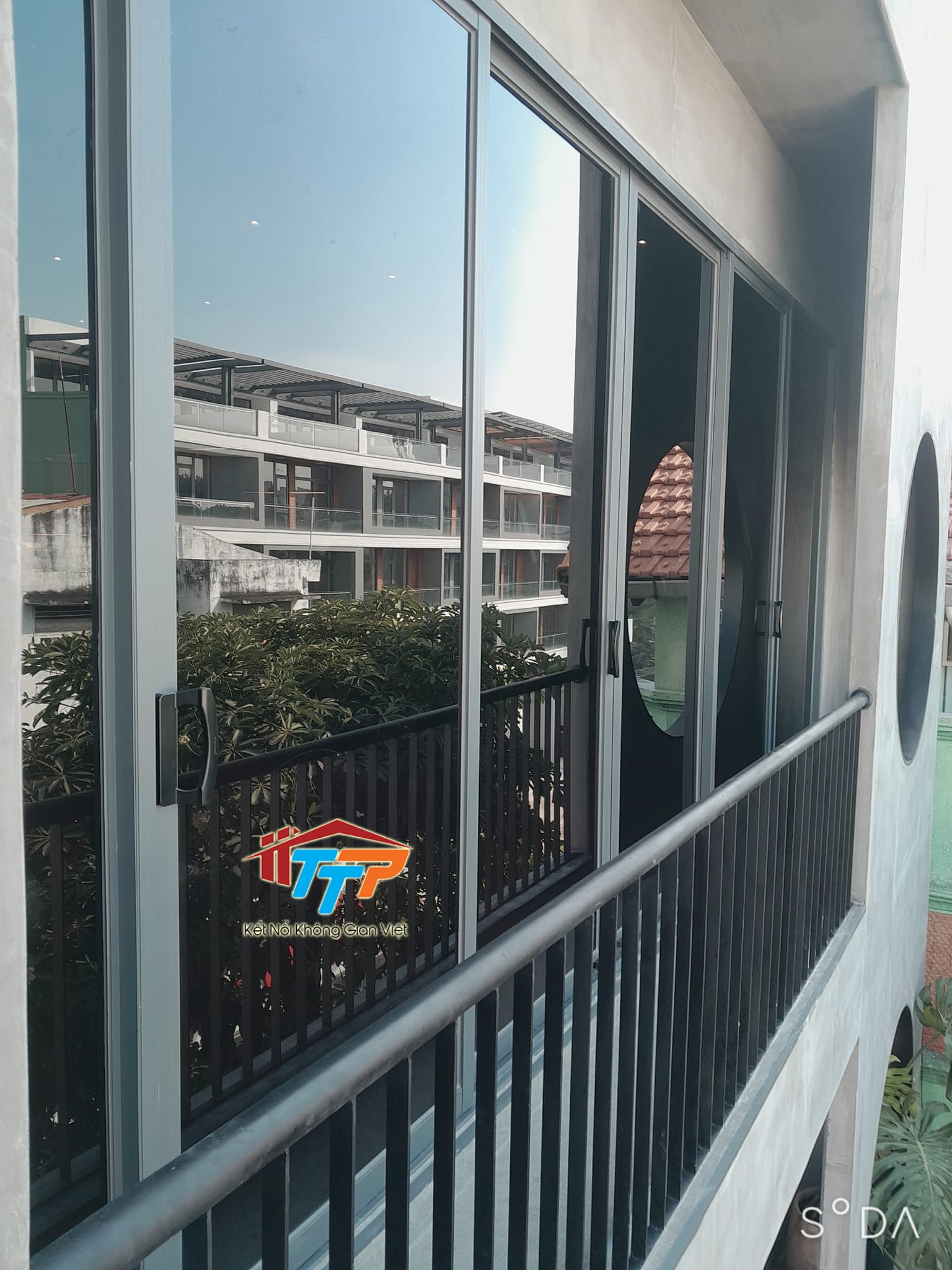 Cửa đi lùa Xingfa Quảng Đông đẹp, hiện đại