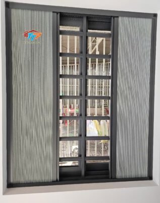 Cửa sổ trượt lùa kết hoejp rèm chống nắng, khung an toàn hiện đại, sản phẩm cần thiết cho cuojc sống hiện đại